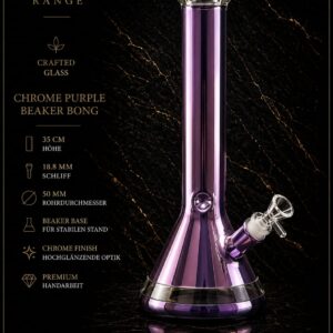 Pink Chrome Beaker