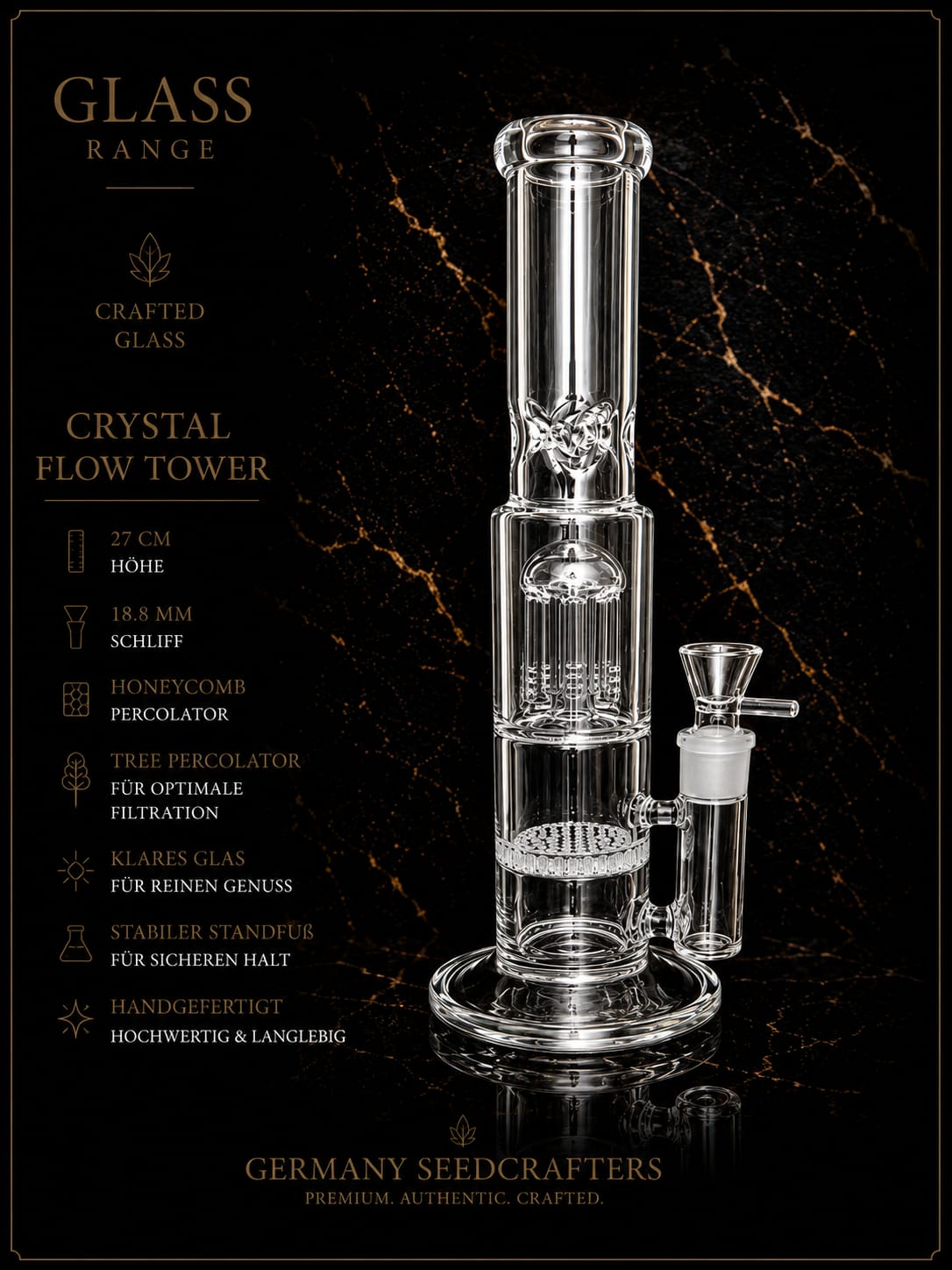 Crystal Flow Tower