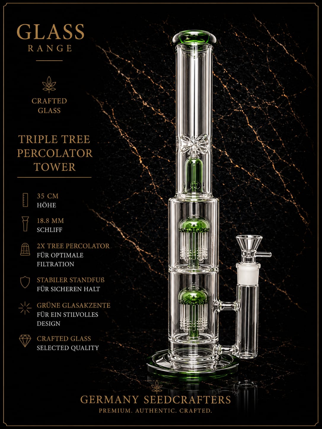 Green Percolator Tower