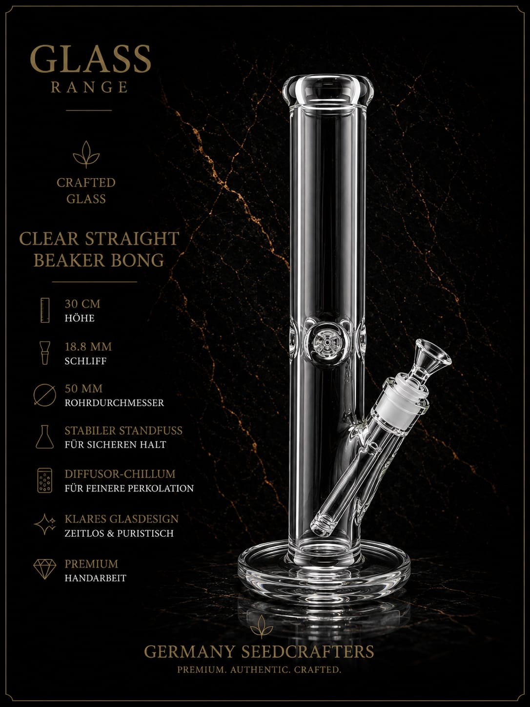 Pure Tube Heavy Glass