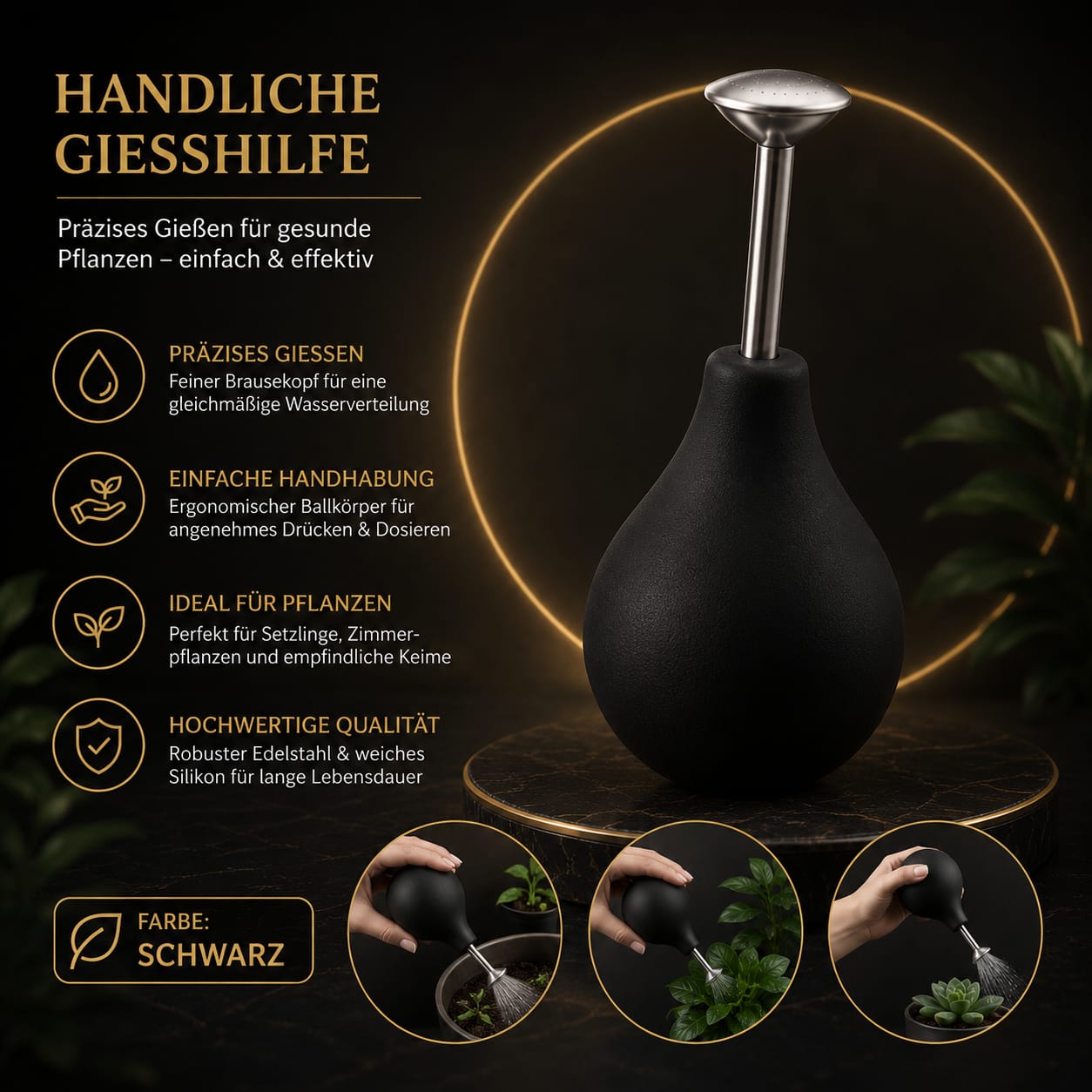 Handliche Gießhilfe