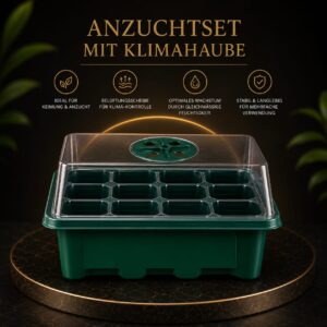 Mini Anzuchtset mit Klimahaube