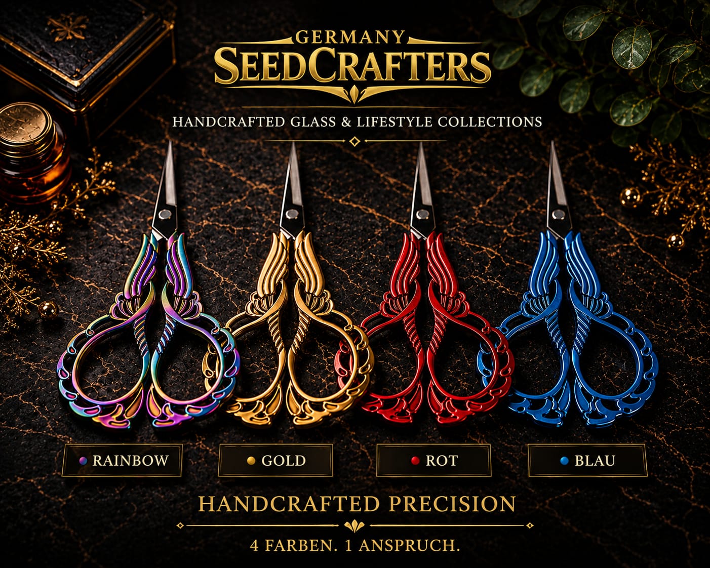 Handcrafted Precision Scissors