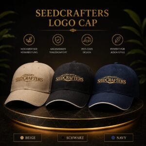 SeedCrafters Logo Cap