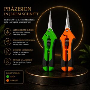 Präzisions-Ernte- & Trimmschere