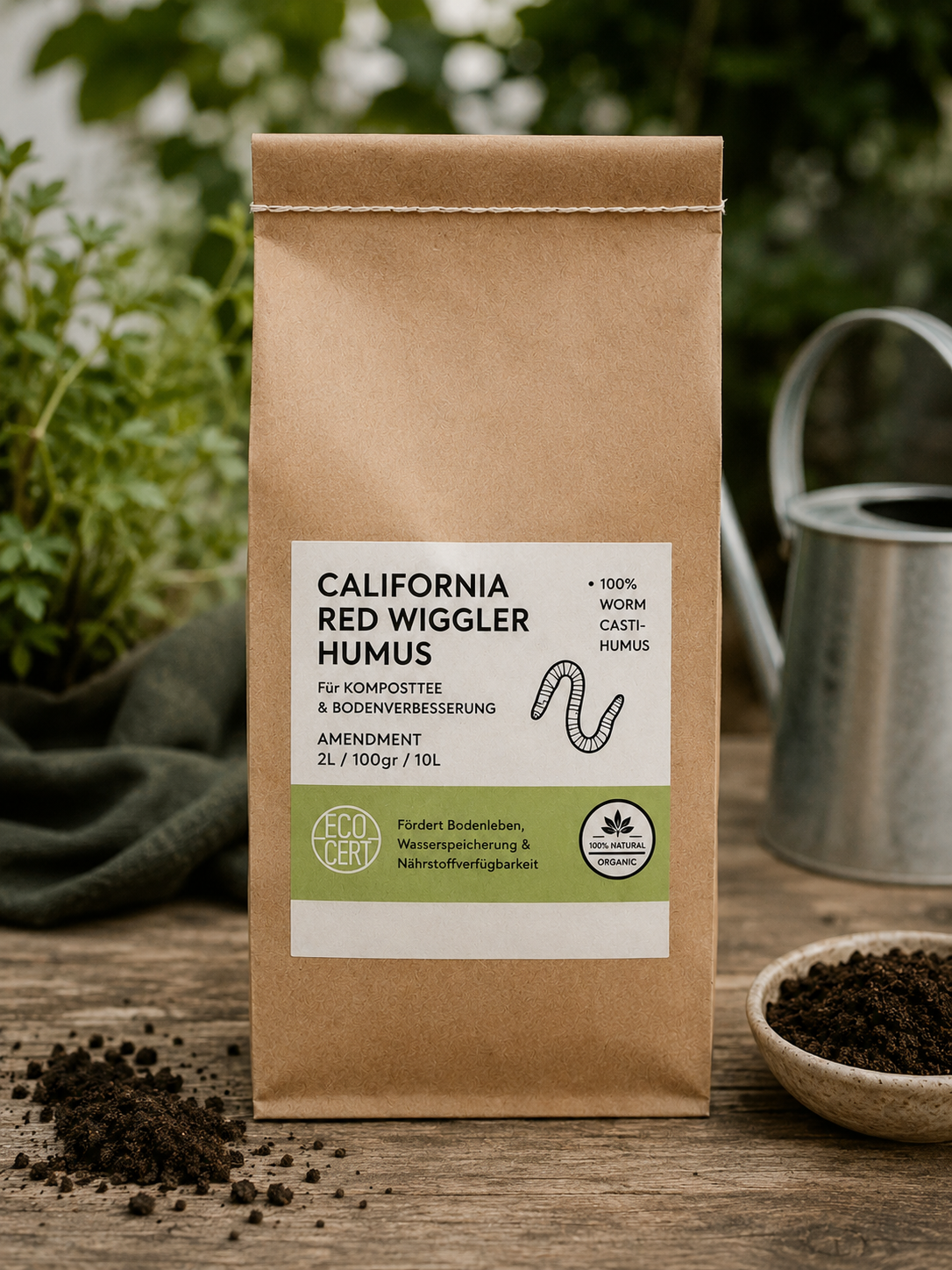 Bio California Red Wiggler Humus