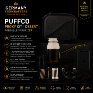 Puffco Proxy Kit Desert – Modularer Premium-Vaporizer