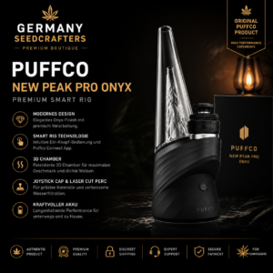 Puffco New Peak Pro Onyx – Premium Smart Vaporizer