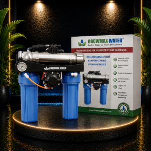 GrowMax Water MAX PUMP 700 – Umkehrosmoseanlage mit Druckpumpe | bis 700 L/Tag