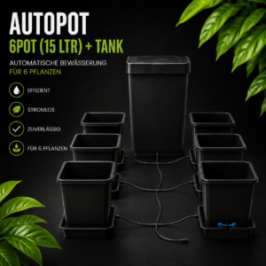 AUTOPOT 6 POT (15 LTR) + TANK