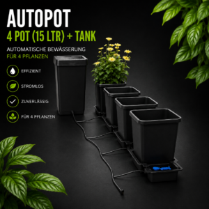 AUTOPOT 4 POT (15 LTR) + TANK